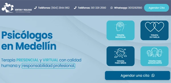 Página web de una óptica